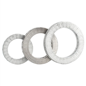 Chất lượng cao din25201 thép không gỉ 316 gấp đôi tự khóa Wedge khóa máy giặt - Product Image 6