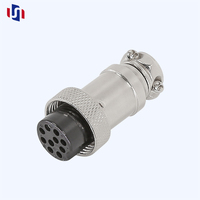 Connecteur d'aviation GX16 10 broches sans soudure, mâle et femelle, prise circulaire pour équipement industriel