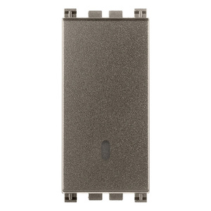 Push <b>Button</b> Switch 1P <b>NO</b> 10A Metal 4.1x2.8x5.3cm - Product Image 1