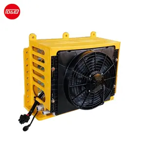 12V 24V Battery Powered Cab Truck Sleeper Parking Air Conditioner For Excavators And Construction Machinery Vehicles