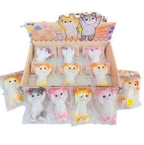 Nuevo Juguete Sensorial Antiestrés y Antiansiedad 2025: Gato Adorable con Manos Levantadas, Juguete Fidget para Niños y Niñas con TDAH y Autismo - Product Image 1