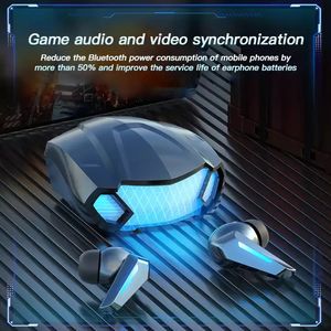 ゲーミングイヤフォンM5TWS BTV5.2イヤホンゲーム/ミュージックモードワイヤレスヘッドセットIPX7 - Product Image 2
