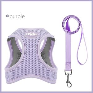 Pengekang rompi lembut dapat disesuaikan, jaket kucing dengan kendali mudah, bersirkulasi udara, tali kekang kucing - Product Image 2