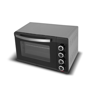 Horno de 38 litros con 5 funciones, utensilio para calentar, hornear, tostar, freír, Pizza, Inox, Panel gris antracita, cesta para freír el cuerpo - Product Image 1