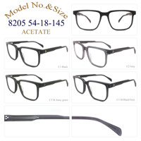 Kacamata Optik Sara Classic Solid Full-Rim Acetate untuk Pria Model 2026 Berkualitas Tinggi untuk Semua Bentuk Wajah