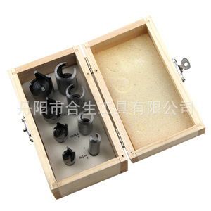 Kit d'ouvre-trous pour le travail du bois Mr Drill, forets à taraudage 6-16mm en carbure à queue ronde - Product Image 5