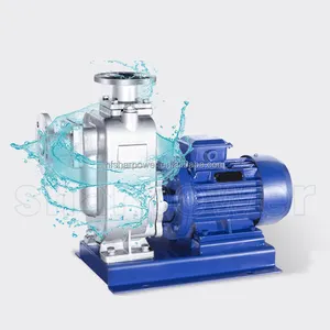 SHARPOWER manufacture price horizontal self-suction sewage water pump with electric motor