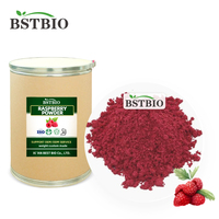 BSTBIO Fournisseur de poudre de jus de framboise rouge lyophilisée à bon prix
