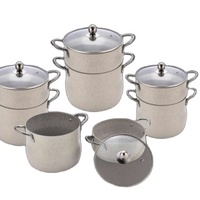 Couscoussier avec cuiseur vapeur en marbre, ensemble de batterie de cuisine, Nouveauté 2026