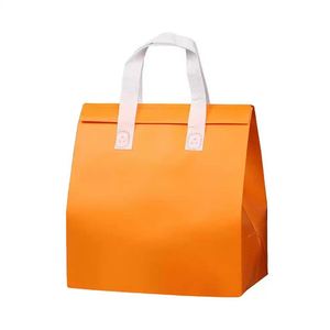 Custom Logo Biodegradable Fabric Thermal Cooler Bag Waterproof Non Woven Insulated Exhibition Cooler Bags - Product Image 1