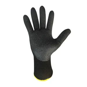 Guanto Juba - KR4595WT 7/S K-Rock - Colore: Nero - Manutenzione e assemblaggio di impianti eolici. Logistica in ambienti freddi e - Product Image 2