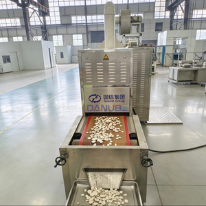 Secador de Microondas Industrial de Acero Inoxidable, Sistema Automático de Secado y Desinfección para Materia Prima Alimentaria a Granel - Product Image 1