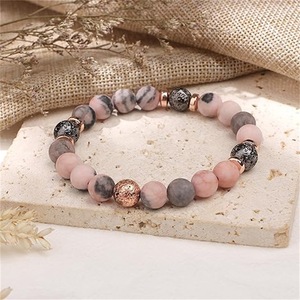 Pulsera de Piedra Natural Zebra al por Mayor para <span class=keywords><strong>Mujer</strong></span>, Pulsera de Cuentas, <span class=keywords><strong>Regalo</strong></span> de <span class=keywords><strong>Aniversario</strong></span>, <span class=keywords><strong>Regalo</strong></span> de Cumpleaños, <span class=keywords><strong>Regalo</strong></span> de <span class=keywords><strong>50</strong></span> <span class=keywords><strong>Aniversario</strong></span> - Product Image 4