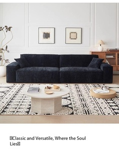 Modern Sectional <strong>Sofa</strong> with Soft Fabric <strong>Cushion</strong> <strong>for</strong> Living Room Home Furniture - Product Image 6
