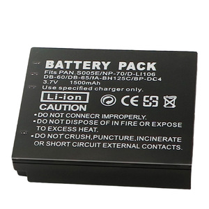 Batería CGA-S005E 1500mAh FNP70 DMW-BCC12 para Fujifilm Panasonic LUMIX CE, Certificación RoHS, Venta al Por Mayor, Energía Segura - Product Image 5