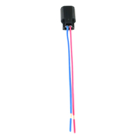 Conector Rápido Pre-cableado Macho de 2 Pines Jepart DJ7026S-1-21 para Auto, Vehículos Eléctricos y Bicicletas Eléctricas, Arnés de Cables de Cobre Impermeable, Piezas Eléctricas