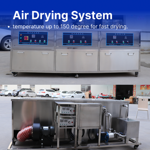 Machine à séchage à air chaud à trois réservoirs, ultrasonique, température jusqu'à 150 degrés, séchage rapide pour jantes de voiture, pneus et carburateurs - Product Image 2