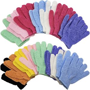 ถุงมือขัดผิวไนลอนธรรมชาติแบบโมร็อกโก ถุงมือขัดผิวแบบเกาหลี - Product Image 1