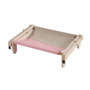 Cama <span class=keywords><strong>para</strong></span> Mascotas de Madera Maciza, Cama <span class=keywords><strong>para</strong></span> Perros y Gatos, Colgante o de Pie, Desmontable, Lavable, <span class=keywords><strong>Hamaca</strong></span> <span class=keywords><strong>para</strong></span> Todas las Estaciones, Estilo Popular en Internet - Product Image 3