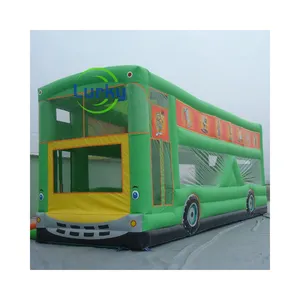 Новый дизайн, модель автобуса, игрушечный дом, надувной дом