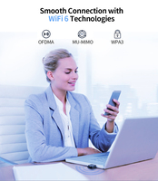 900Mbps USB WiFi Bluetooth 5.4 dongle