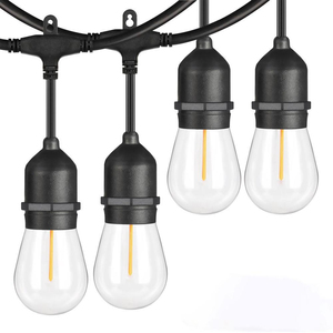 Douille E27 Festoon Remplaçable Étanche IP65 pour Éclairage Ambiant Saisonnier Extérieur Café Bistro Jardin Soirée - Product Image 1