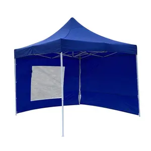Tente de publicité extérieure 3x3 bon marché Pop Up tente de salon commercial avec parois latérales