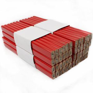 Crayons plats carrés personnalisables avec logo, 24 cm, promotion, crayons de charpentier personnalisés pour la construction - Product Image 5