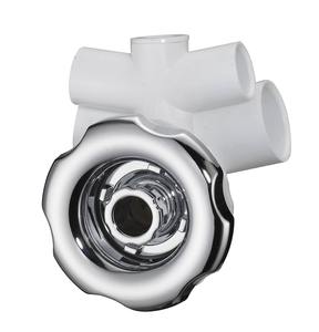 Nuovo Global H01-S4 vendita calda 90mm lucidato SS copertura mezzo pollice 1 pollice raccordo per tubi in PVC <span class=keywords><strong>vasca</strong></span> idromassaggio jet Whirlpool accessori - Product Image 4