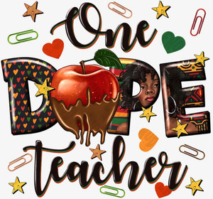 Tùy chỉnh giáo viên dtf Decal Plastisol truyền nhiệt Màn hình in vinyl chuyển cho quần áo bán buôn - Product Image 3