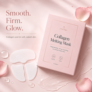 Private Label vendita calda coreano cosmetico Anti invecchiamento rimuovere le linee sottili viso e cerotti di fusione del collagene degli occhi - Product Image 2
