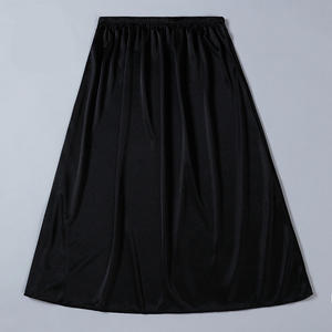 60cm de long femmes <span class=keywords><strong>sous</strong></span>-jupe longue <span class=keywords><strong>jupon</strong></span> une ligne <span class=keywords><strong>sous</strong></span> la <span class=keywords><strong>robe</strong></span> jupe de sécurité - Product Image 4