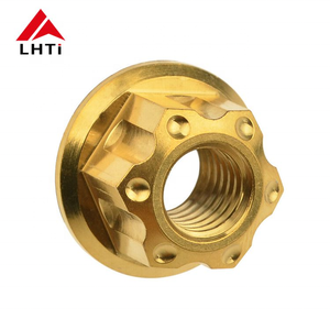 Đai Ốc Mặt Bích Titan <span class=keywords><strong>Gr5</strong></span> Đai Ốc Trục Bánh Sau Bằng TITAN Dành Cho Xe Máy - Product Image 6