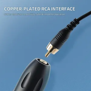 Máquina de tatuaje rotativa de 3.5mm con profundidad de aguja ajustable, motor silencioso y potente, tipo cartucho para delinear y sombrear. - Product Image 5