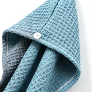 Waffle Dry <strong>Hair</strong> Drying <strong>Micro</strong> Fiber Bath <strong>Hair</strong> <strong>Towel</strong> Waffle Long <strong>Micro</strong> <strong>Fibre</strong> Wholesale Microfiber <strong>Hair</strong> <strong>Towel</strong> - Product Image 1