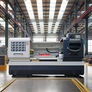 Supertech độ chính xác cao hiệu suất ổn định tự động thiết bị máy tiện <span class=keywords><strong>CNC</strong></span> máy tiện CK 6140 với giấy chứng nhận <span class=keywords><strong>CE</strong></span> - Product Image 1