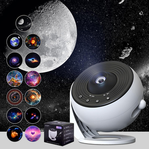 Rotatable Room Ceiling Nebula Star Night Lamp Starry Sky Projector <b>Light</b> with 13pcs Films - Product Image 5
