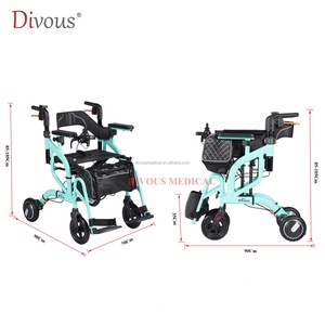 New Design Folding Adjustable Electrical Lightweight <b>Walker</b> <b>Rollator</b> Power Multifunctional Mobility - Product Image 6
