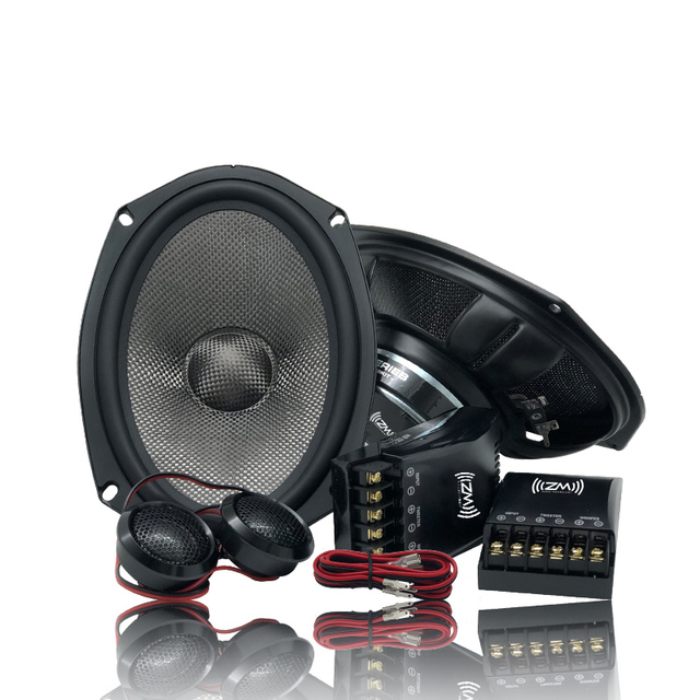 Bulk Supply 6x9 Inch 2-Way 100W Car Speaker Component Fits Most 6x9 Door Panels Quick Audio Upgrade