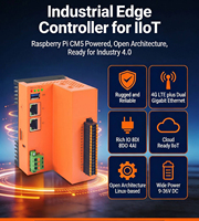 Controlador PLC Codesys 2026, Expansión de E/S Raspberry Pi CM5 IoT Ethernet RS485 4G LTE 8DI 8DO 4AI Controlador Lógico Programable