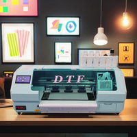 Printer Inkjet DTF A3 350mm dengan Printhead XP600, 6 Peningkatan Cerdas untuk Pencetakan Kaos, Grosir Pabrik