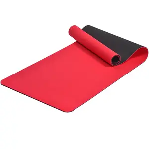 La migliore vendita eco friendly nessun odore all'ingrosso personalizzato stampato pieghevole esercizio fitness TPE yoga mat