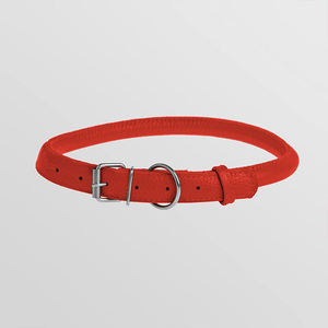 Collar Qbellpet de Cuero Suave y Redondeado, Collar de Cuero de Lujo Hecho a Mano, Collar de Cuero Genuino para Perros Pequeños, Medianos y Grandes - Product Image 6