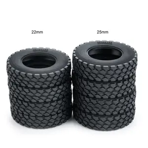 OEM ODM Buggy Off-road Mud Truck TAMIYA High Quality Rubber Wheels Tires Accessories Wheels 1/14 UPGRADES