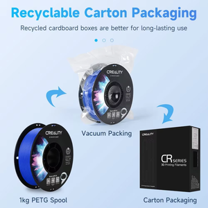 ไส้พิมพ์ 3 มิติ Creality 1 กก. PETG ขนาด 1.75 มม. ไม่พันกัน ยึดติดแน่น ความแม่นยำ +/-0.02 มม. สำหรับเครื่องพิมพ์ FDM - Product Image 6
