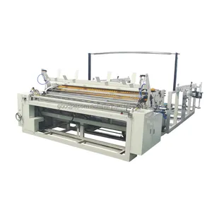 paper rewinding embossing machine, toilet paper making machine with high speed and long service life