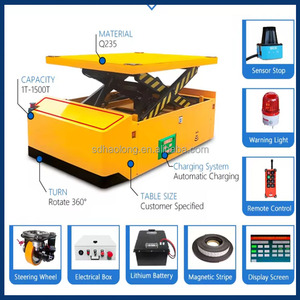 산업용 전동 게이지 이송 카트 전동 이송 트롤리 - Product Image 3