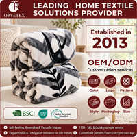 Couverture en Raschel 100% fibre de polyester Orvetex, épaisse, chaude pour l'hiver, couverture de lit, couverture de canapé