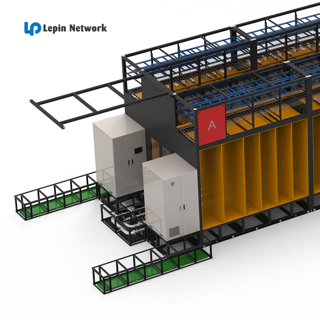 Ningbo Lepin Custom 40HQ/40FT Cold Aisle Containment System Data Center Indoor Floor Network Enclosure 42u Server Rack Cabinet