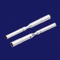 Broches de contact en cuivre plaqué or/argent usinées CNC de haute précision pour fiches de charge avec brochage - Vente en gros